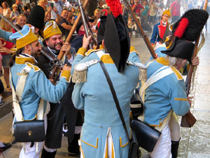 XIV Festa Reviu els Setges Napole&ograve;nics de Girona. Recreaci&oacute; del Gran Dia de Girona