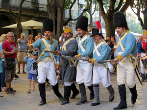 XIV Festa Reviu els Setges Napole&ograve;nics de Girona. Recreaci&oacute; del Gran Dia de Girona