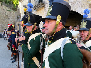 XIV Festa Reviu els Setges Napole&ograve;nics de Girona. Recreaci&oacute; del Gran Dia de Girona