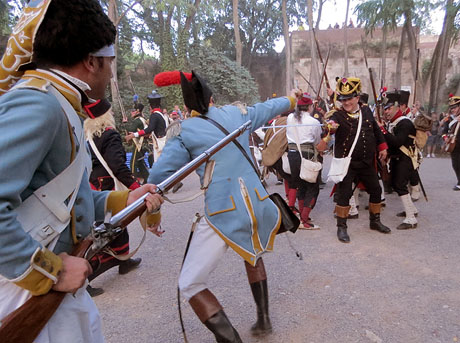 XIV Festa Reviu els Setges Napole&ograve;nics de Girona. Recreaci&oacute; del Gran Dia de Girona