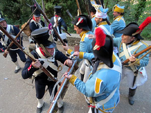 XIV Festa Reviu els Setges Napole&ograve;nics de Girona. Recreaci&oacute; del Gran Dia de Girona