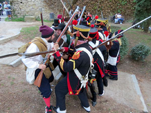 XIV Festa Reviu els Setges Napole&ograve;nics de Girona. Recreaci&oacute; del Gran Dia de Girona