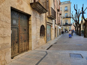El carrer Albereda