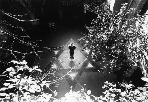 Josep Tarr&eacute;s a Isaac el Cec, avui Centre Bonastruc &Ccedil;a Porta. 1985