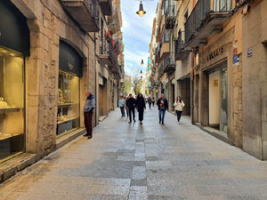 El carrer de l'Argenteria