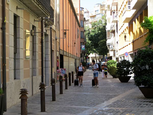El carrer d'Anselm Clav&eacute;