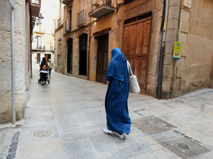 El carrer i travessia de l'Auriga