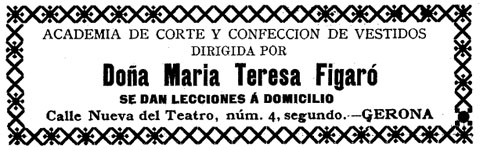Anunci publicat al Diario de Gerona de avisos y not&iacute;cias del 24/6/1891
