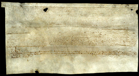 1583. Cessi&oacute; de censal atorgada Bernat Pag&egrave;s, clergue obtentor del benefici sota invocaci&oacute; de sant Vicen&ccedil;, de la seu. Havia estat venut per Guillem d�Hospital i Bartomeu Benet, draper de Girona, a Pere de Vern, ciutad&agrave; de Girona
