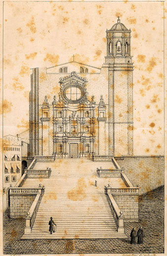 Fa&ccedil;ana de la Catedral. 1832