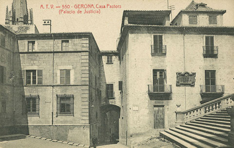 Obres de construcci&oacute; dels nous esglaons. 1904