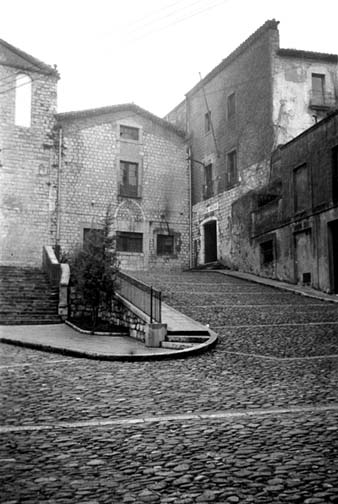 Fa&ccedil;ana de l'Hospital Militar, a l'antic convent de la Merc&egrave;. 1960