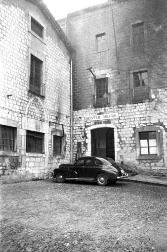 Fa&ccedil;ana de l'Hospital Militar, a l'antic convent de la Merc&egrave;. 1960