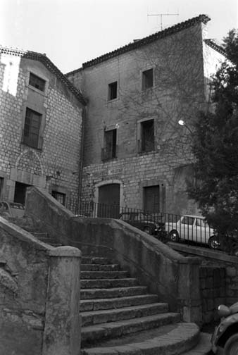 Fa&ccedil;ana de l'Hospital Militar, a l'antic convent de la Merc&egrave;. 1971