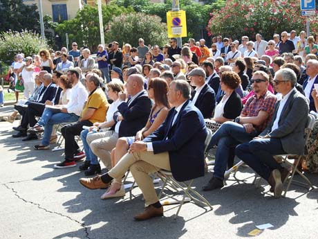 Diada Nacional 2023. Acte institucional a la pla&ccedil;a Catalunya, amb parlaments de Lluc Salellas, Miquel Noguer i Laia Ca&ntilde;igueral