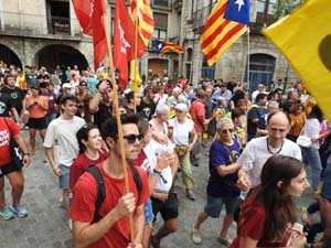 Diada Nacional 2023. Manifestaci&oacute; unit&agrave;ria per la Independ&egrave;ncia