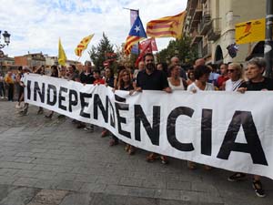 Diada Nacional 2023. Manifestaci&oacute; unit&agrave;ria per la Independ&egrave;ncia