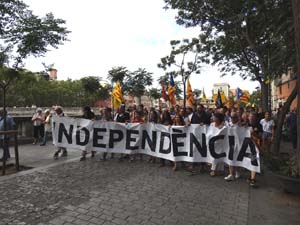 Diada Nacional 2023. Manifestaci&oacute; unit&agrave;ria per la Independ&egrave;ncia