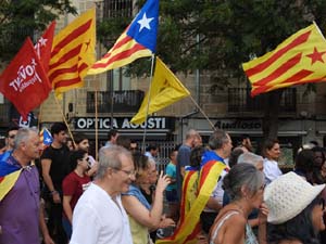 Diada Nacional 2023. Manifestaci&oacute; unit&agrave;ria per la Independ&egrave;ncia