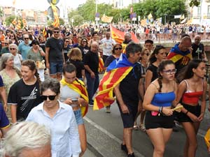 Diada Nacional 2023. Manifestaci&oacute; unit&agrave;ria per la Independ&egrave;ncia