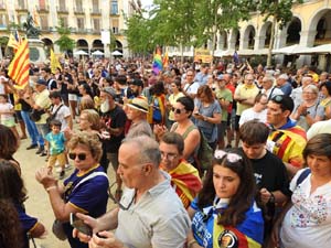 Diada Nacional 2023. Manifestaci&oacute; unit&agrave;ria per la Independ&egrave;ncia