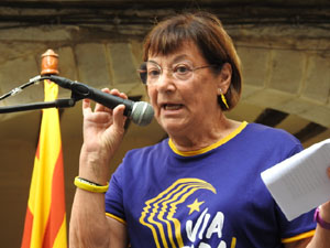 Diada Nacional 2023. Concentraci&oacute; a la pla&ccedil;a del Vi