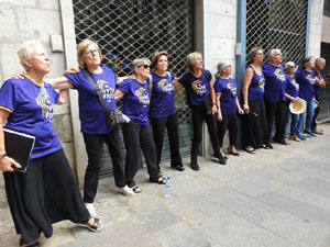 Diada Nacional 2023. Concentraci&oacute; a la pla&ccedil;a del Vi