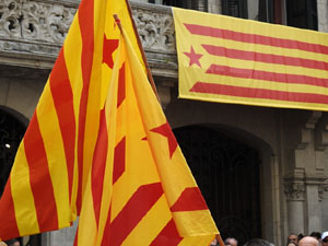 Diada Nacional 2023. Concentraci&oacute; a la pla&ccedil;a del Vi