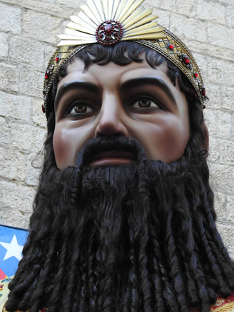 El gegant el Rei Salom&oacute;
