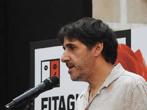 Festival Fitag 2023. Inauguraci&oacute; al pati de la Casa de Cultura de Girona