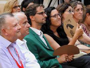 Festival Fitag 2023. Inauguraci&oacute; al pati de la Casa de Cultura de Girona
