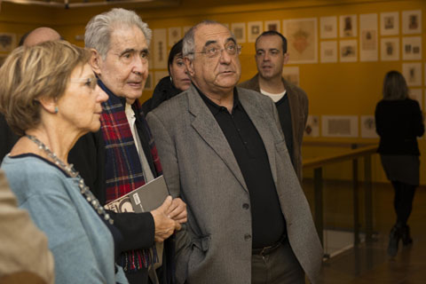 Inauguraci&oacute; de l'exposici&oacute; 'Els Germans Busquets. Un univers compartit' al Museu d'Art de Girona. 2016