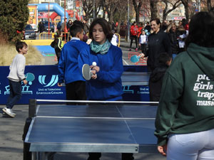 X Jornada de l'Esport Femen&iacute; 2023 a la pla&ccedil;a Salvador Espriu i la de Francesc Calvet i Rubalcaba