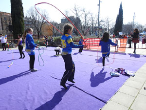 X Jornada de l'Esport Femen&iacute; 2023 a la pla&ccedil;a Salvador Espriu i la de Francesc Calvet i Rubalcaba