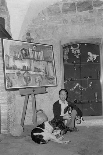 Inauguraci&oacute; de la Sala d'Art 'La G&agrave;bia'. 1970