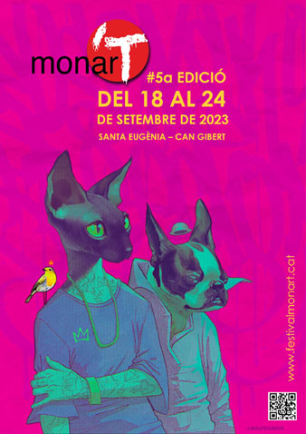 Cartell de la 5ena edici&oacute; del Festival monar'T