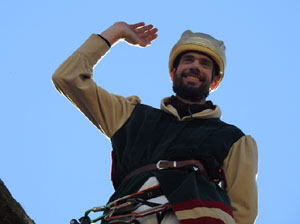 Reis 2023. Precavalcada. Els patges pels carrers de la ciutat