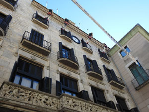 Reis 2023. Precavalcada. Els patges pels carrers de la ciutat