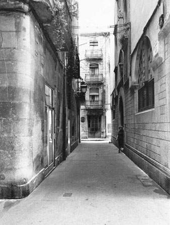 El carrer de la Neu. 1983