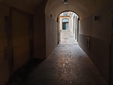 El carrer de les Olles