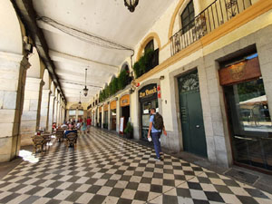 La pla&ccedil;a de la Independ&egrave;ncia o de Sant Agust&iacute;