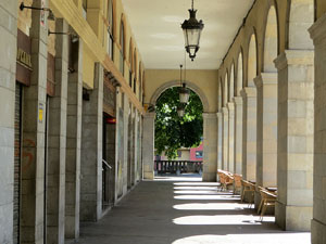 La pla&ccedil;a de la Independ&egrave;ncia o de Sant Agust&iacute;