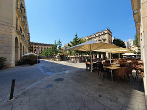La pla&ccedil;a de la Independ&egrave;ncia o de Sant Agust&iacute;