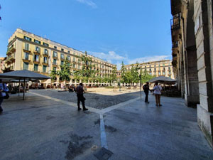La pla&ccedil;a de la Independ&egrave;ncia o de Sant Agust&iacute;