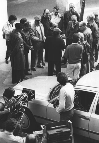 Rodatge de 'Mi general', de Jaime de Armi&ntilde;&aacute;n. 1986