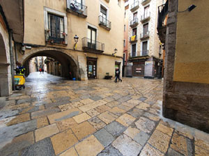La pla&ccedil;a de les Castanyes