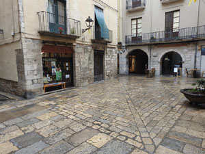 La pla&ccedil;a de les Castanyes