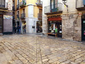 La pla&ccedil;a de les Castanyes