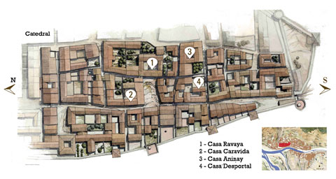 Reconstrucci&oacute; del Call de Girona al segle XIV