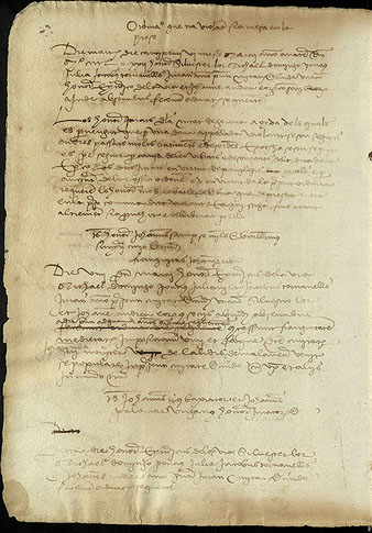 6 de mar&ccedil; de 1492. Ordre dels jurats de la ciutat de Girona d'empresonar a na Violant, acusada d'haver provocat diverses baralles i desordres a causa de les seves viltats i deshonestedats. Molt probablement Violant va ser acusada d'haver practicat la prostituci&oacute;, at&egrave;s que en &egrave;poca medieval les prostitutes solien ser anomenades dones p&uacute;bliques, vils o deshonestes